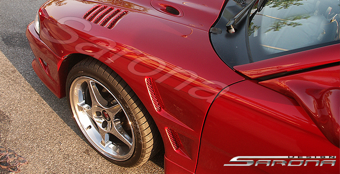 Custom Ford Mustang Fenders  Coupe (1994 - 1998) - $475.00 (Manufacturer Sarona, Part #FD-002-FD)
